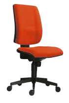 777 SYN židle kancelářská, koženka SK 4 - koženka oranžová